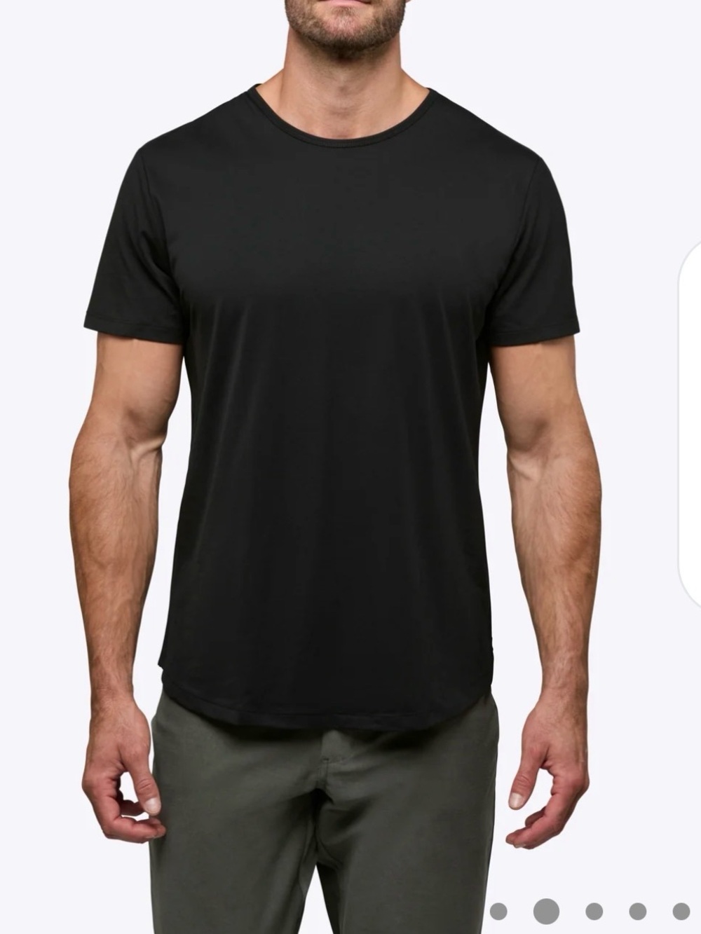 CUTS men’s black tshirt